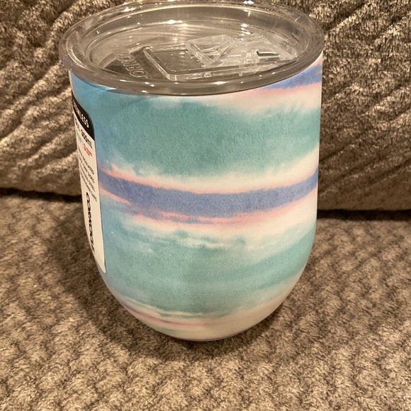 Corkcicle stemless wine cup travel triple insulated 12oz NWT Coastal Swirl - Picture 7 of 7